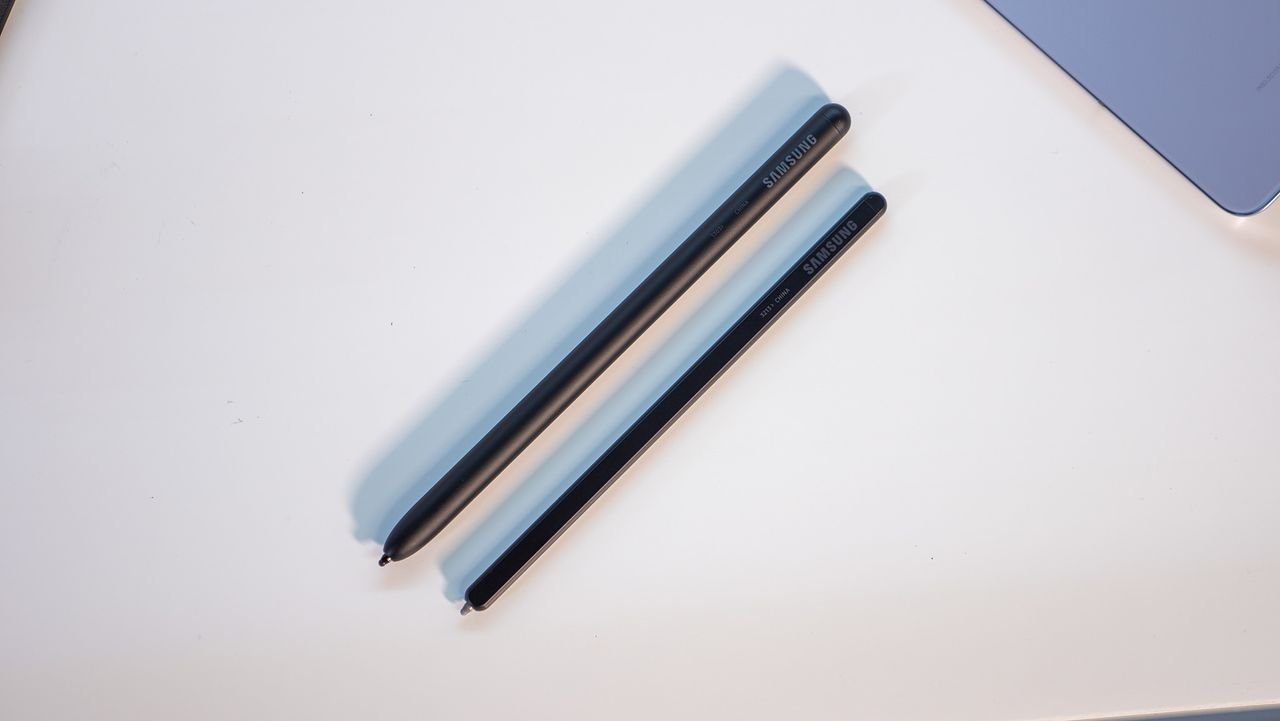 The new slimmer S Pen for the Samsung Galaxy Z Fold 5