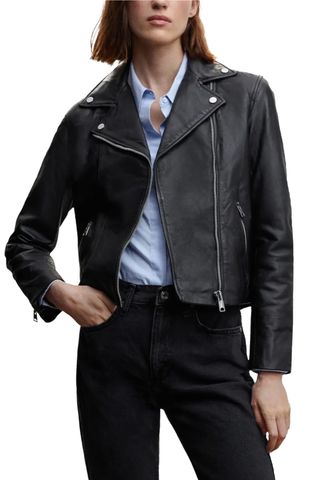 Leather Biker Jacket