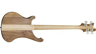 The Al Cisneros 4003 AC is a through-neck build of maple for the neck and walnut for the body wings.