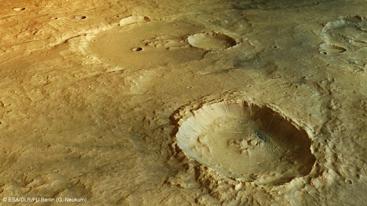 Mega Landslides On Mars May Speed Down Slopes At Mph Space