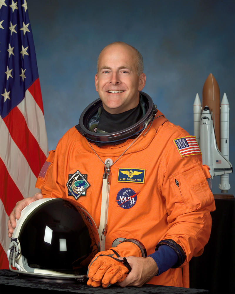 A portrait of NASA astronaut Alan G. Poindexter, veteran space shuttle pilot and commander.