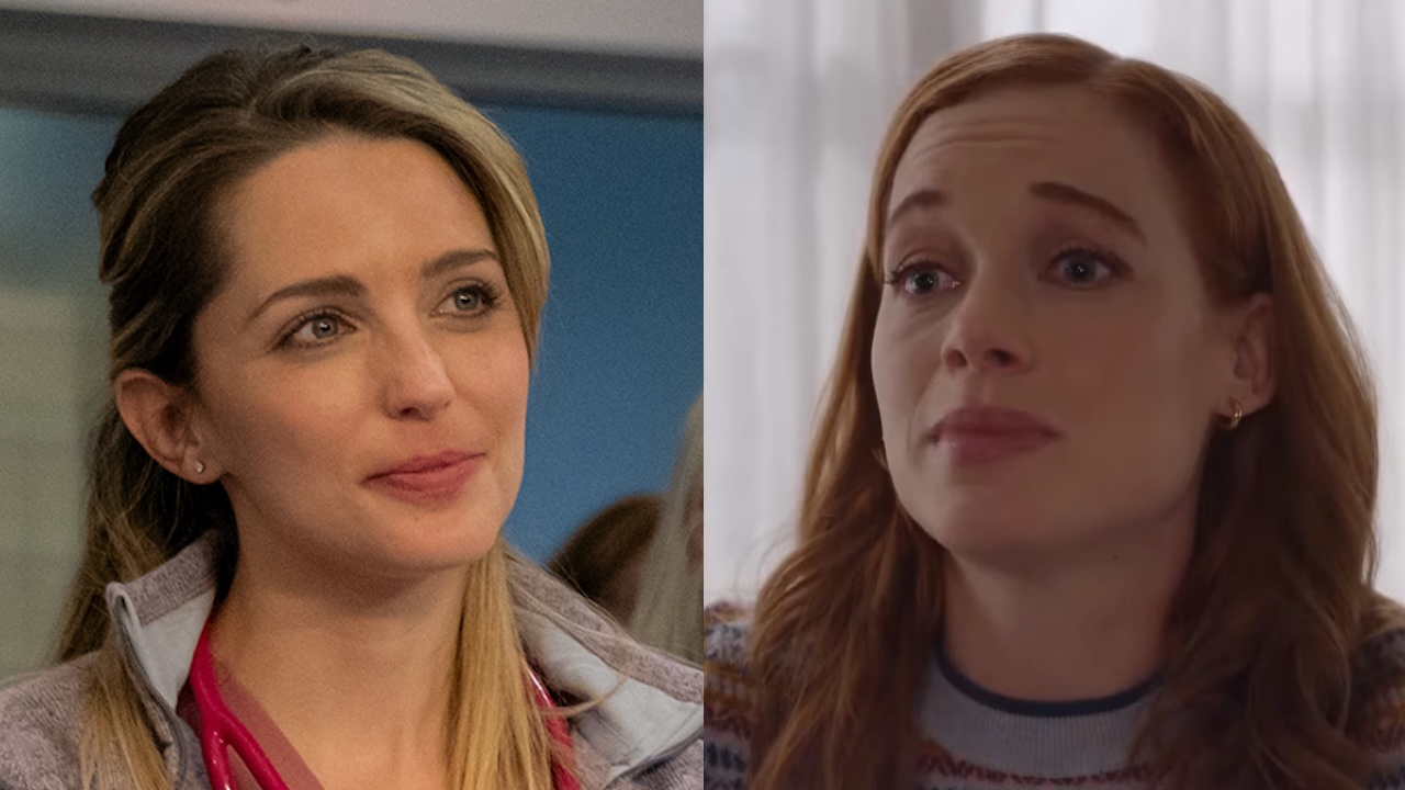 Side by side: Jessica Rothe in Pulse, Jane Levy in Zoey's Extraordinary Christmas