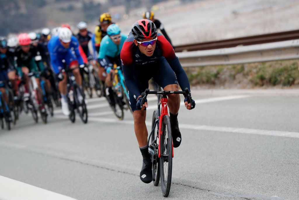 NICE FRANCE MARCH 13 Andrey Amador Bikkazakova of Costa Rica and Team INEOS Grenadiers competes during the 80th Paris Nice 2022 Stage 8 a 1156km stage from Nice to Nice ParisNice WorldTour on March 13 2022 in Nice France Photo by Bas CzerwinskiGetty Images