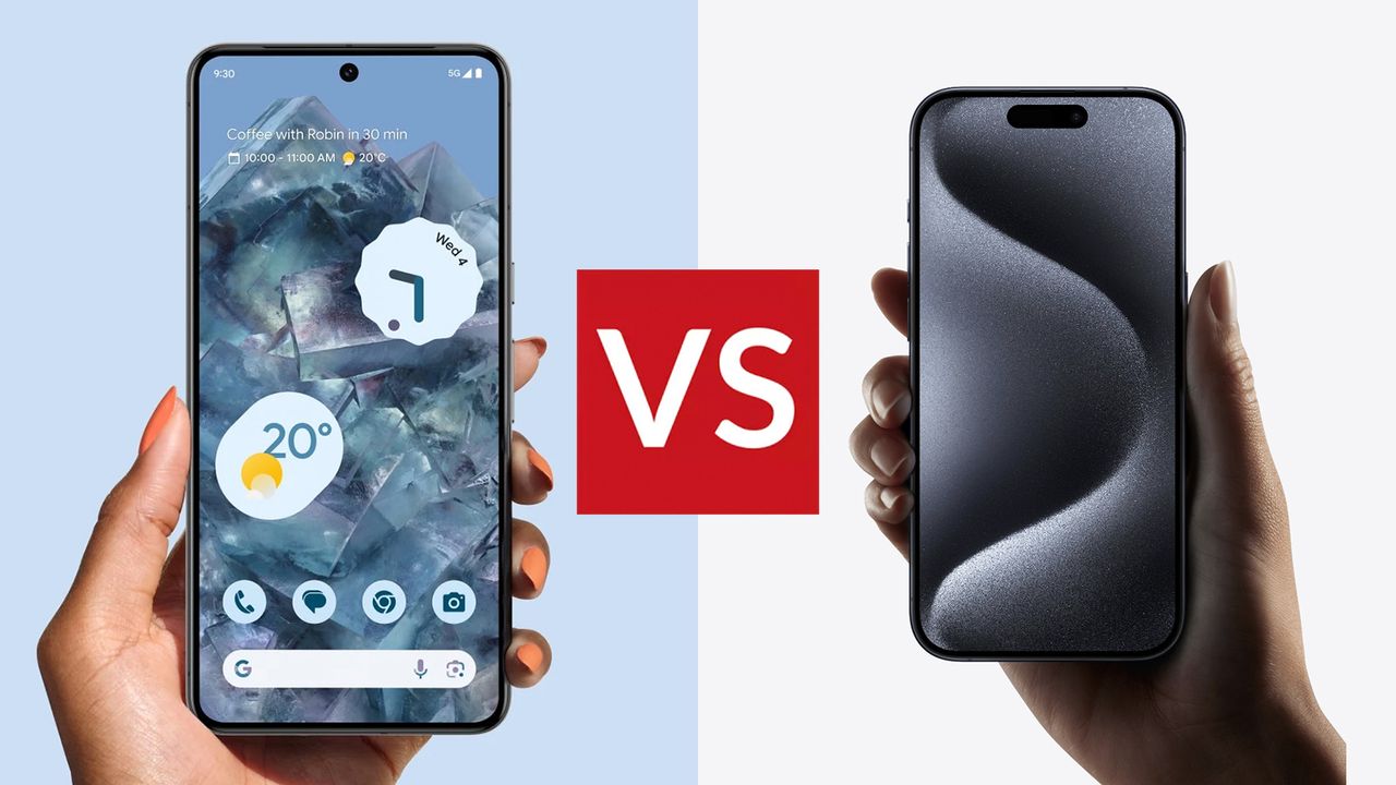 Google Pixel 8 Pro vs Apple iPhone 15 Pro