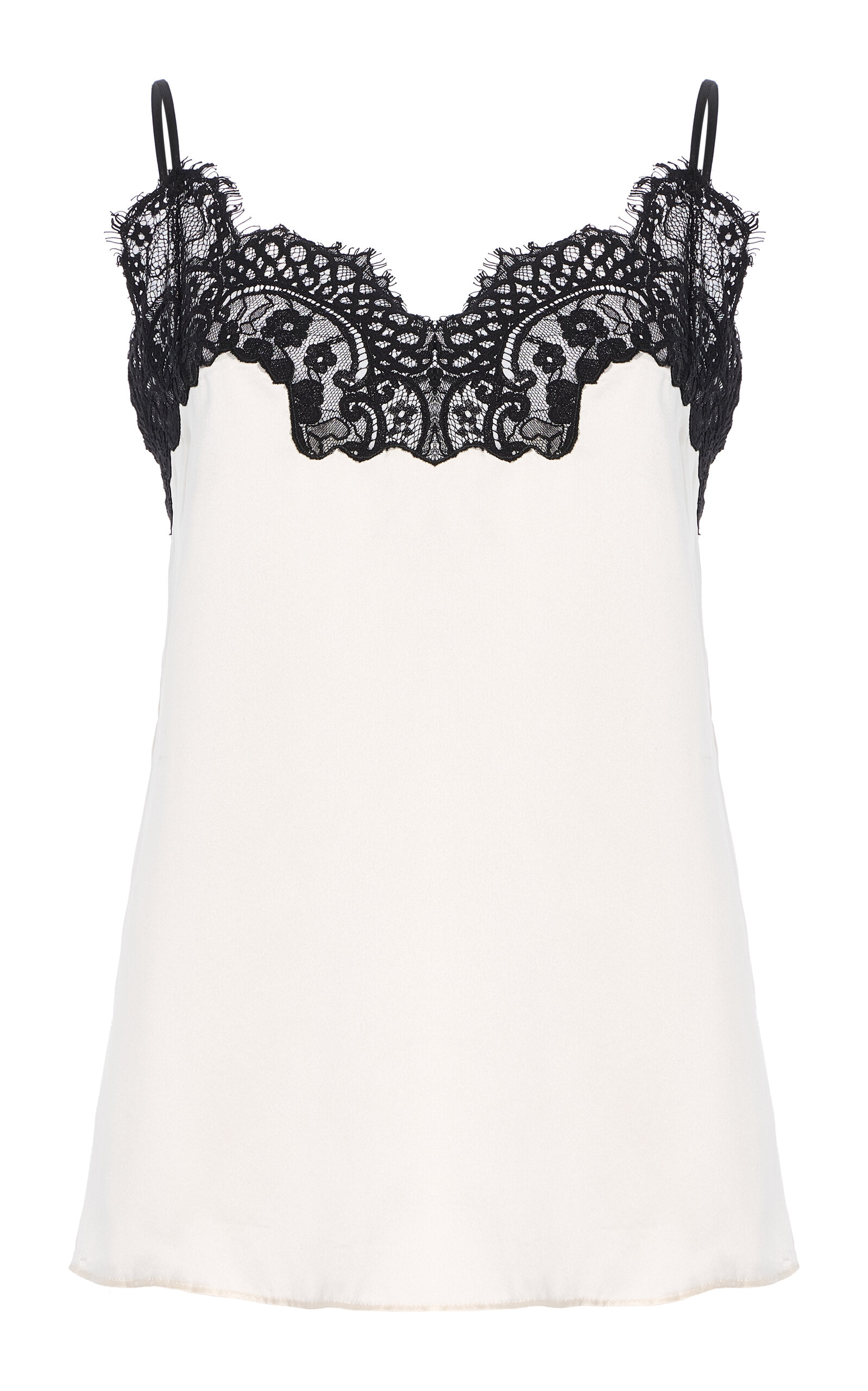 Lace Silk Satin Camisole