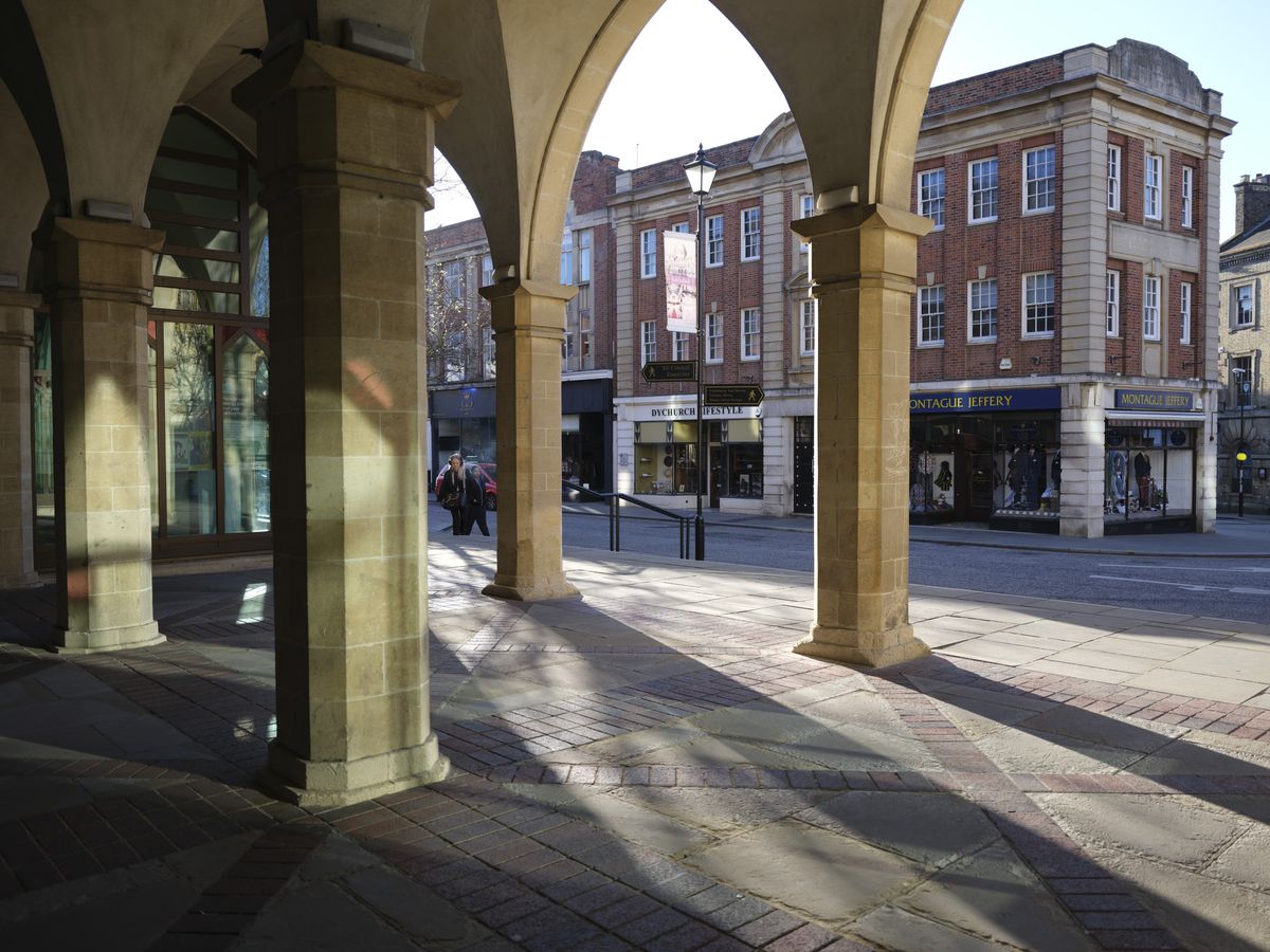 Fujifilm GFX100 RF sample images &ndash; backlit arches of an old building