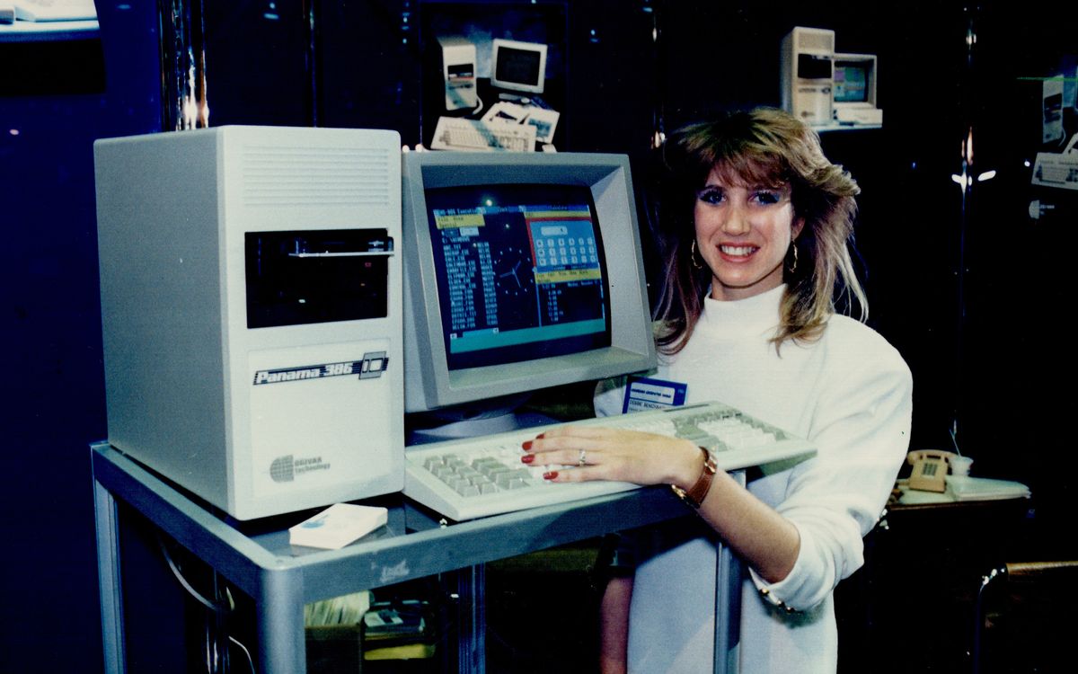 Windows running on an Ogivar computer