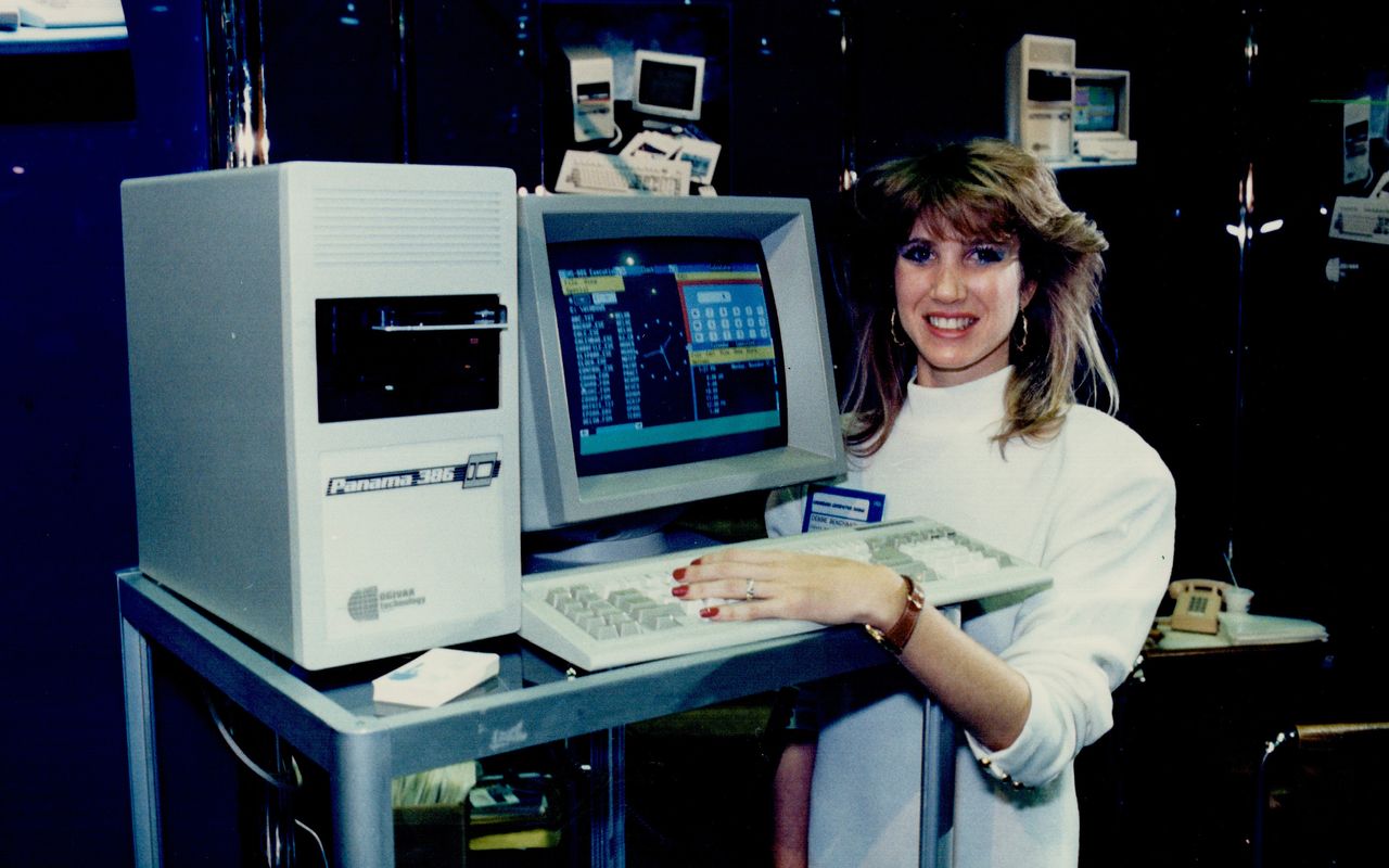 Windows running on an Ogivar computer