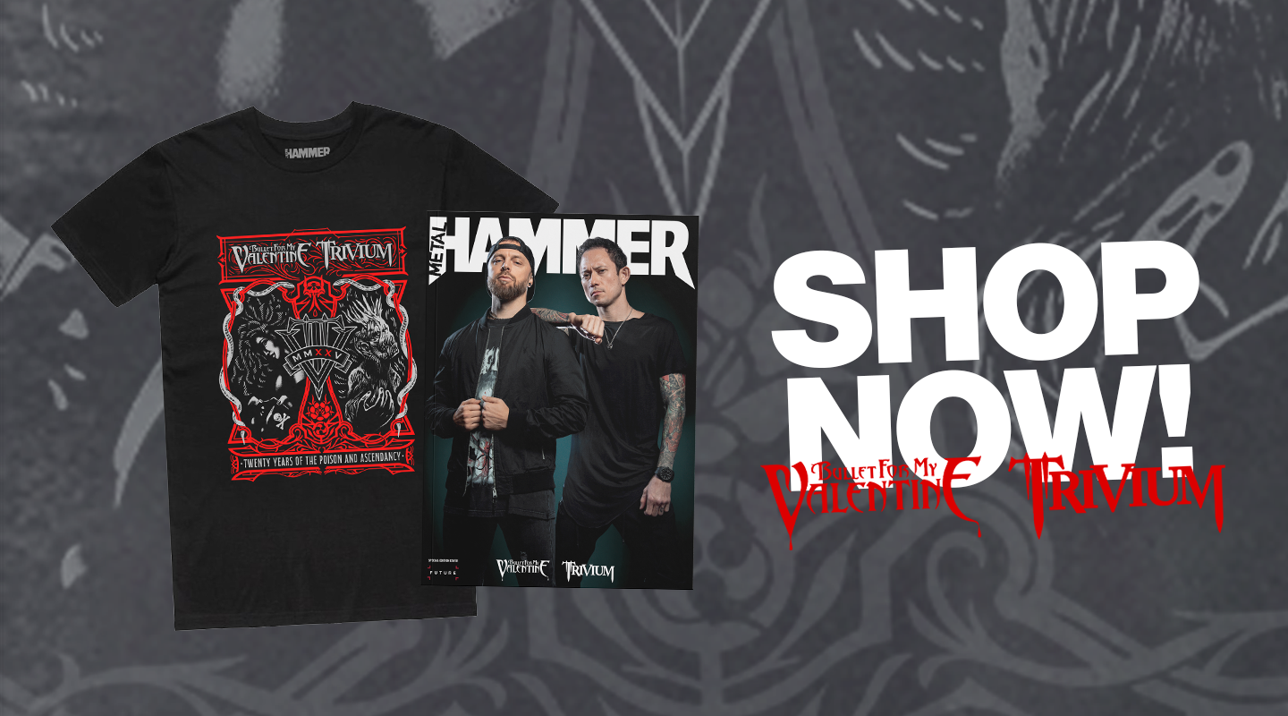 Trivium x Bullet For My Valentine Metal Hammer t-shirt bundle