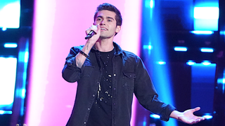 Austin Percario performs on The Voice