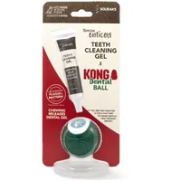 Tropiclean Enticers Dog Kong Dental Ball and Beef Brisket Gel
