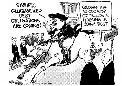 Goldman's ineffectual call to arms