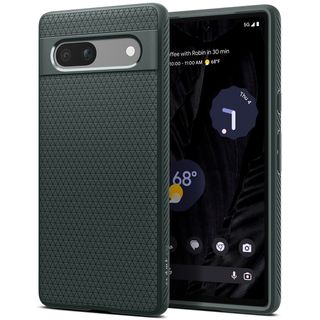 Spigen Liquid Air for Pixel 7a بلون Abyss Green