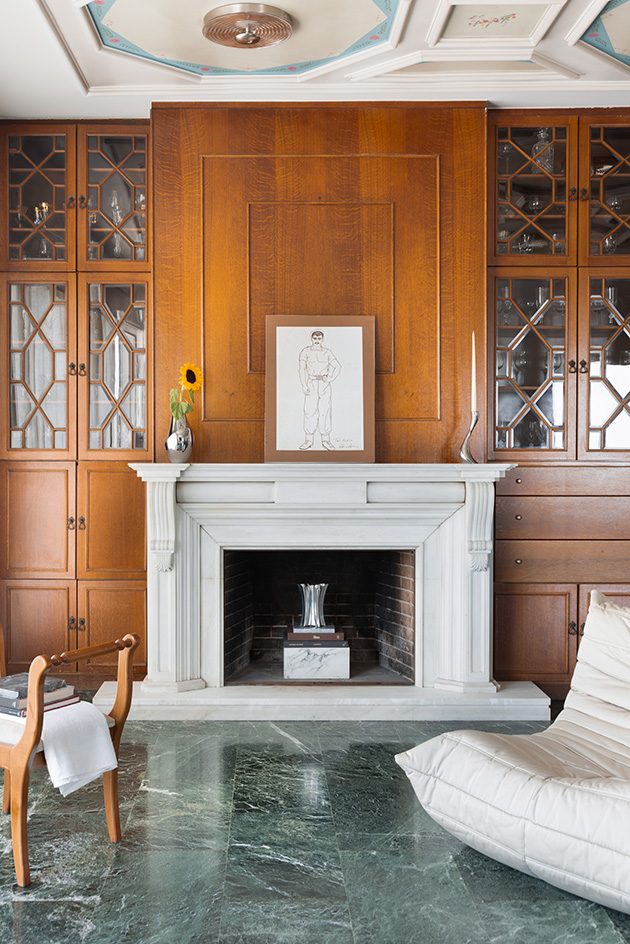 Athens apartment interiors that blend modernism and a bit of luxury 20th century living with a minimalist contemporary renovation