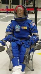"Rosie the Astronaut" gears up to launch to the International Space Station.
