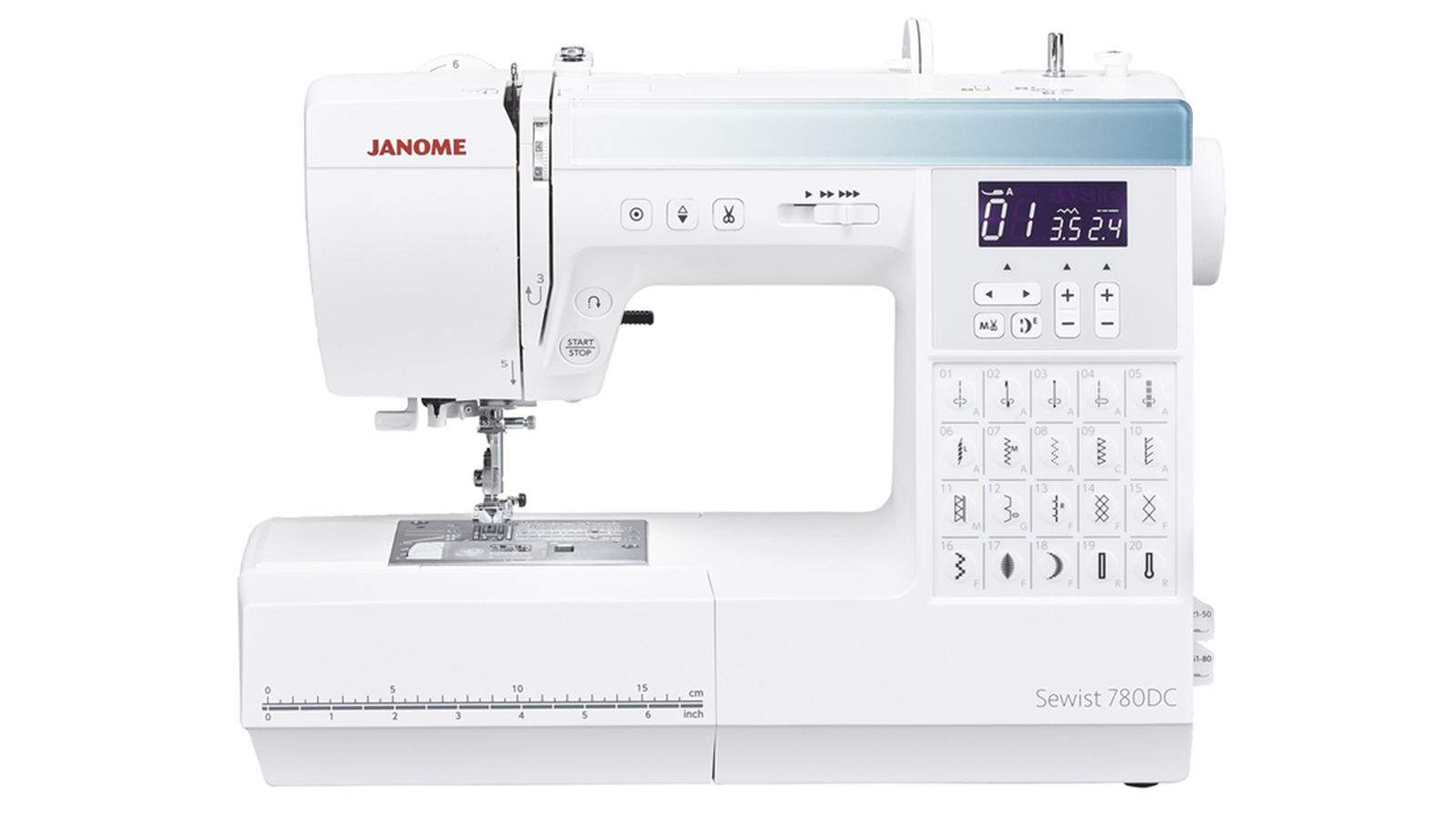 Janome Sewist 780DC sewing machine: easy to use, simple design, and great for sewers across levels of expertise