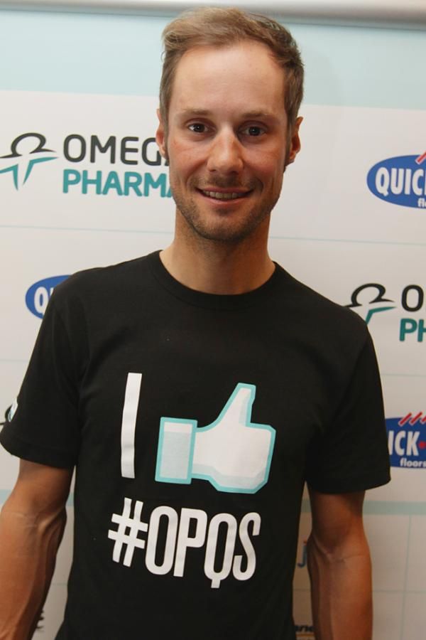 Thumbs up for Tom Boonen