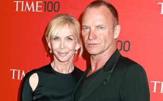 Sting and Trudie Styler