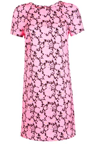 Miss Selfridge Pink Floral Jacquard Dress, £39