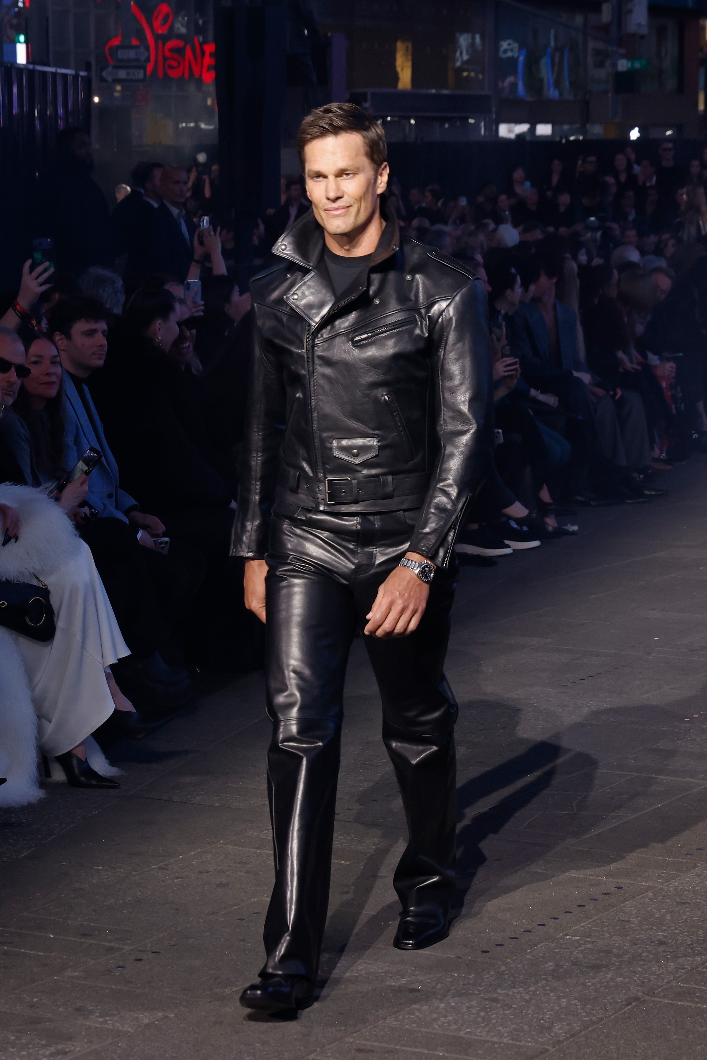 Celebrities walk the runway at Guccicore: Gucci Cruise 2027 at Times Square on May 16, 2026 in New York City
