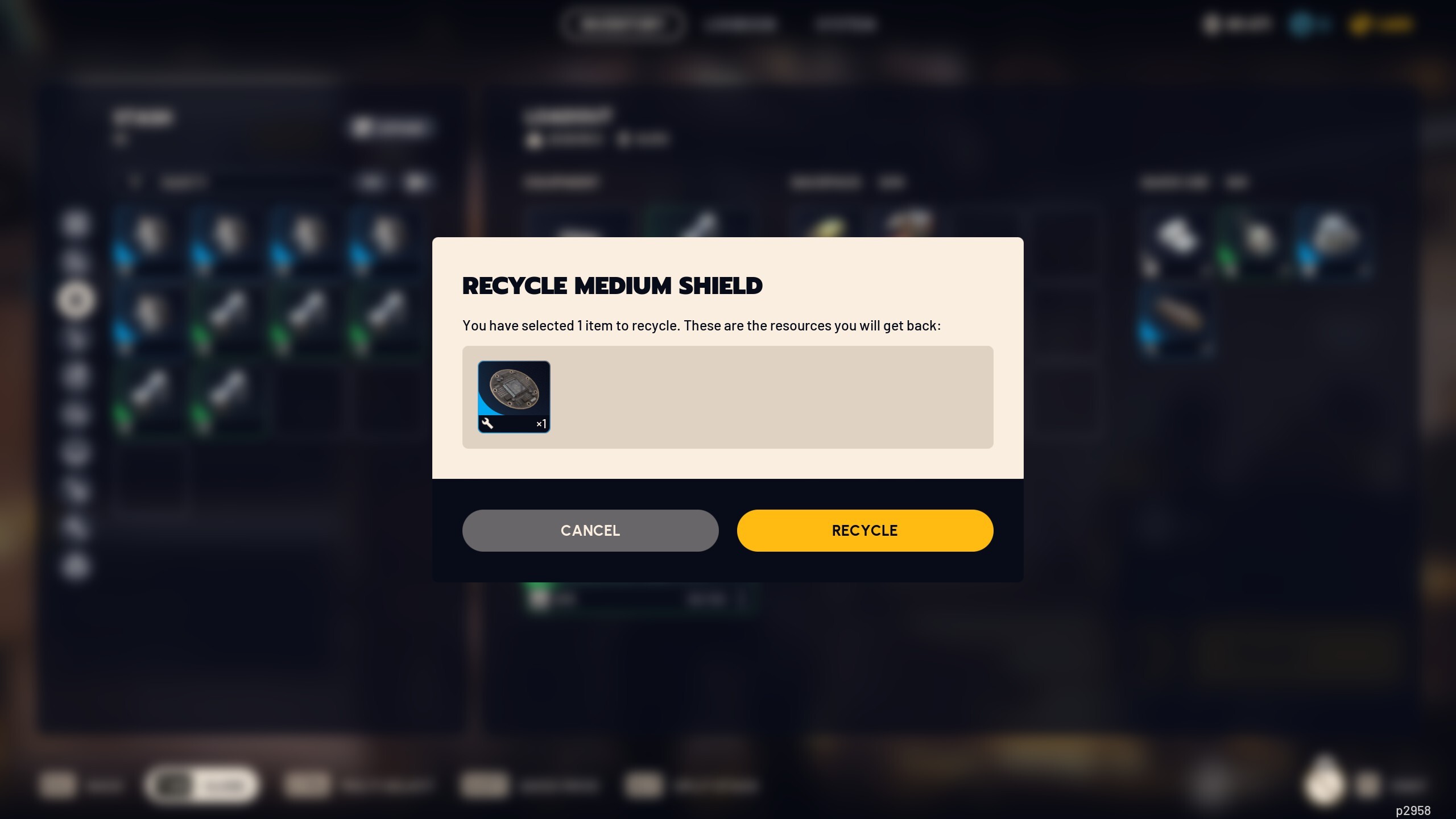 Arc Raiders medium shield screenshots