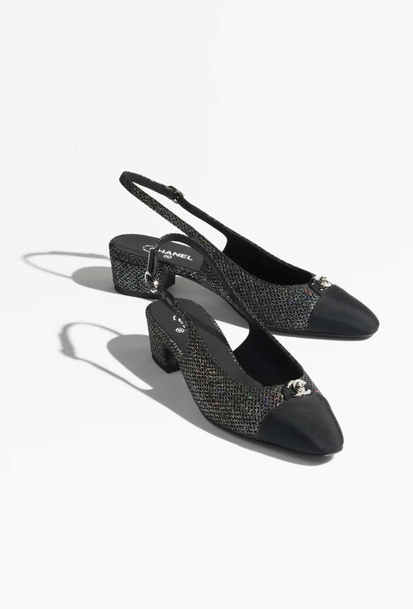 An image of Chanel Slingbacks.