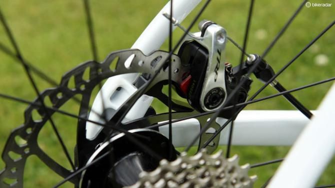 While top-end carbon frames feature hollow carbon dropouts as well, lesser ones are built with aluminum ones