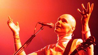 Billy Corgan live with Smashing Pumpkins in 2000
