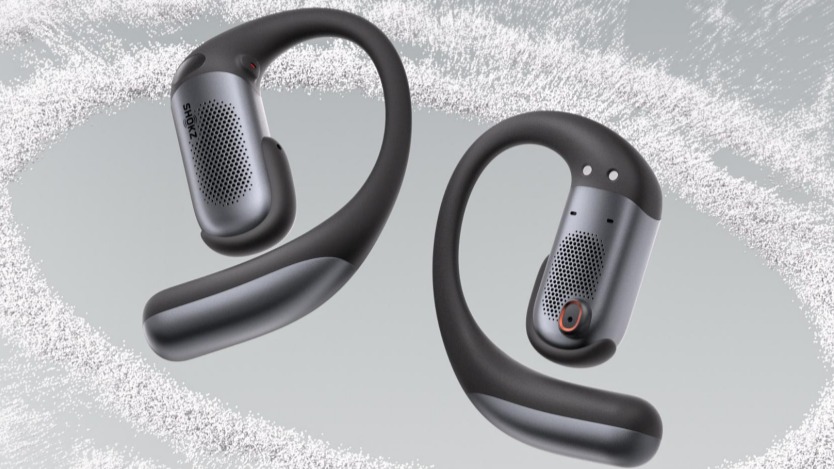 Shokz OpenFit Pro wireless earbuds in black