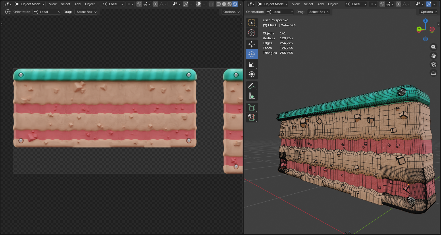 2D retro game screens