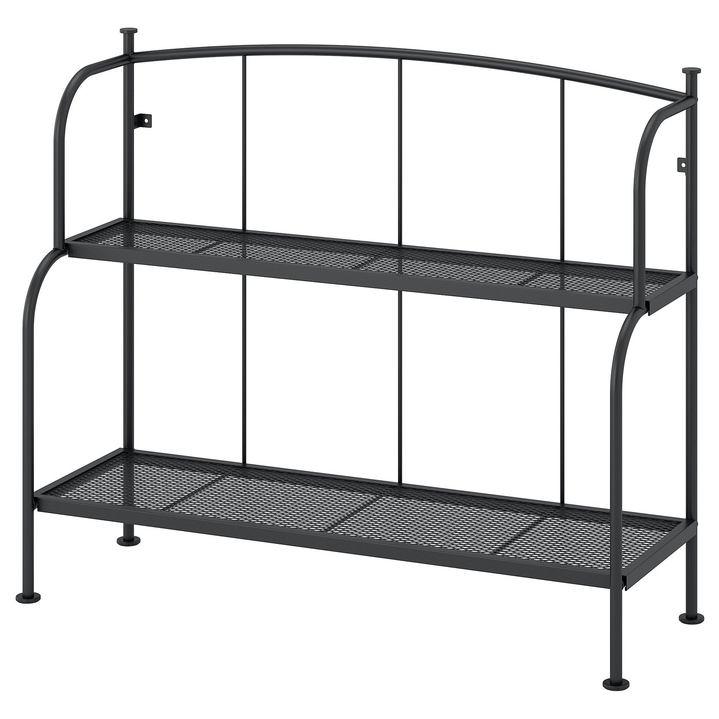 L&amp;Auml;ck&amp;Ouml; Shelf Unit - Gray Outdoor/indoor 36 1/4x29 7/8 "