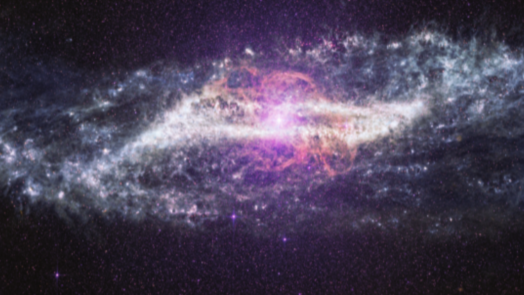 Centaurus A as seen by the JWST