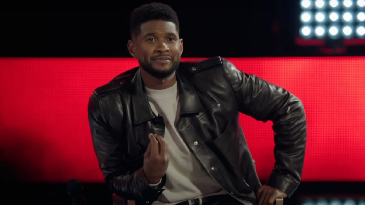 Usher on The Voice.