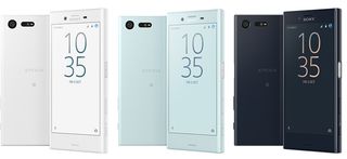 The Xperia X Compact is available in White, Mist Blue or Universe Black