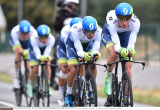 Orica GreenEdge survived the team time trial