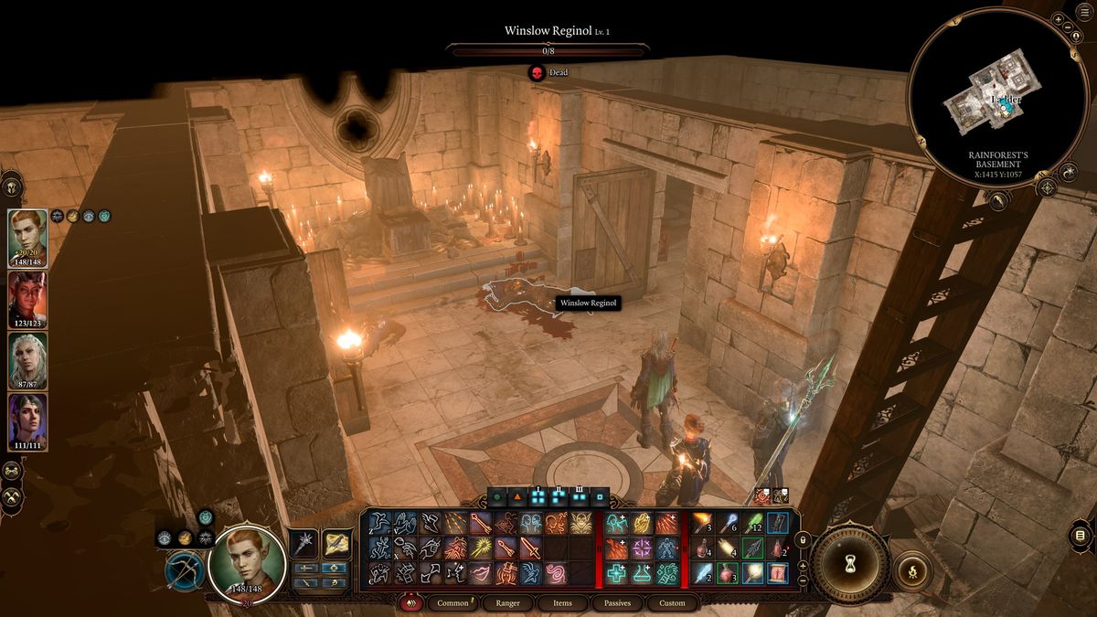 Baldur's Gate 3 Dribbles the Clown