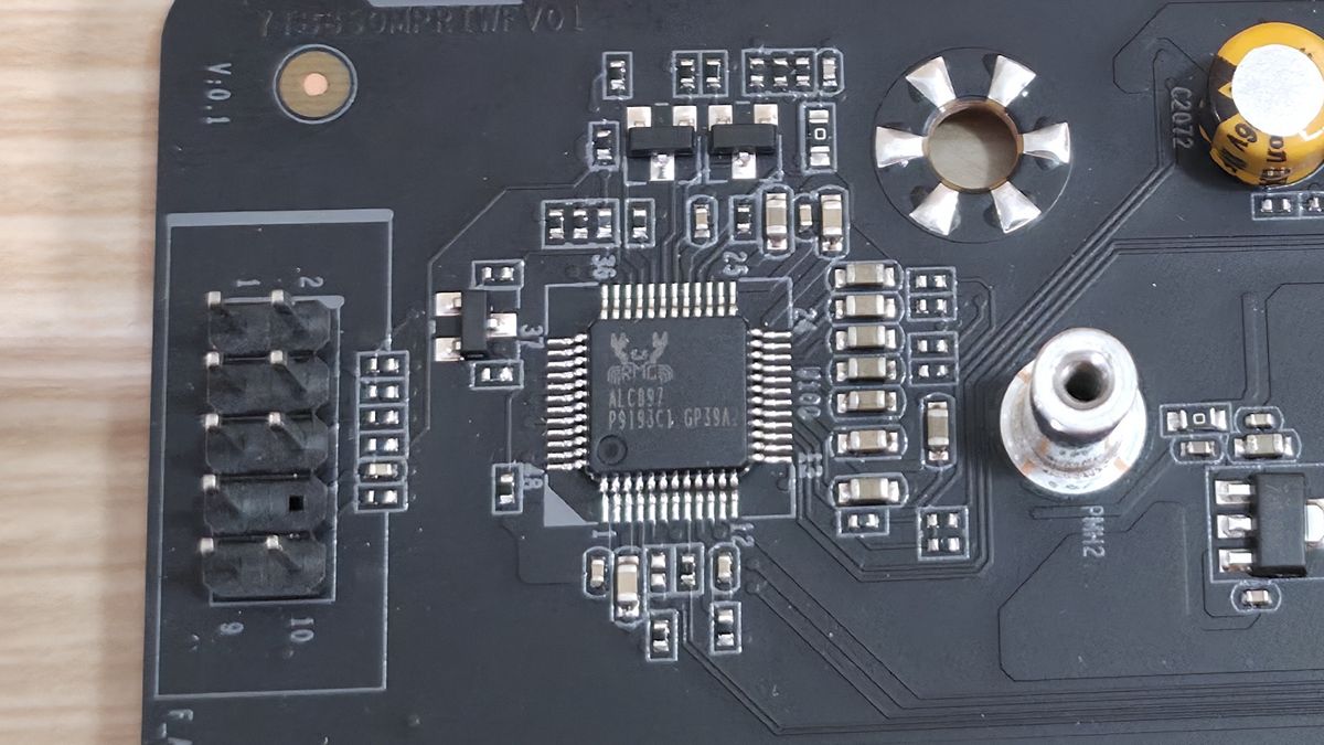 Maxsun Terminator B850M Pro II - Board ICs