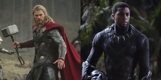 Thor and Black Panther