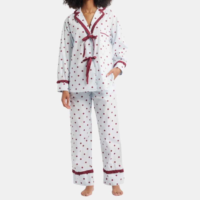 Image of polka dot PJs