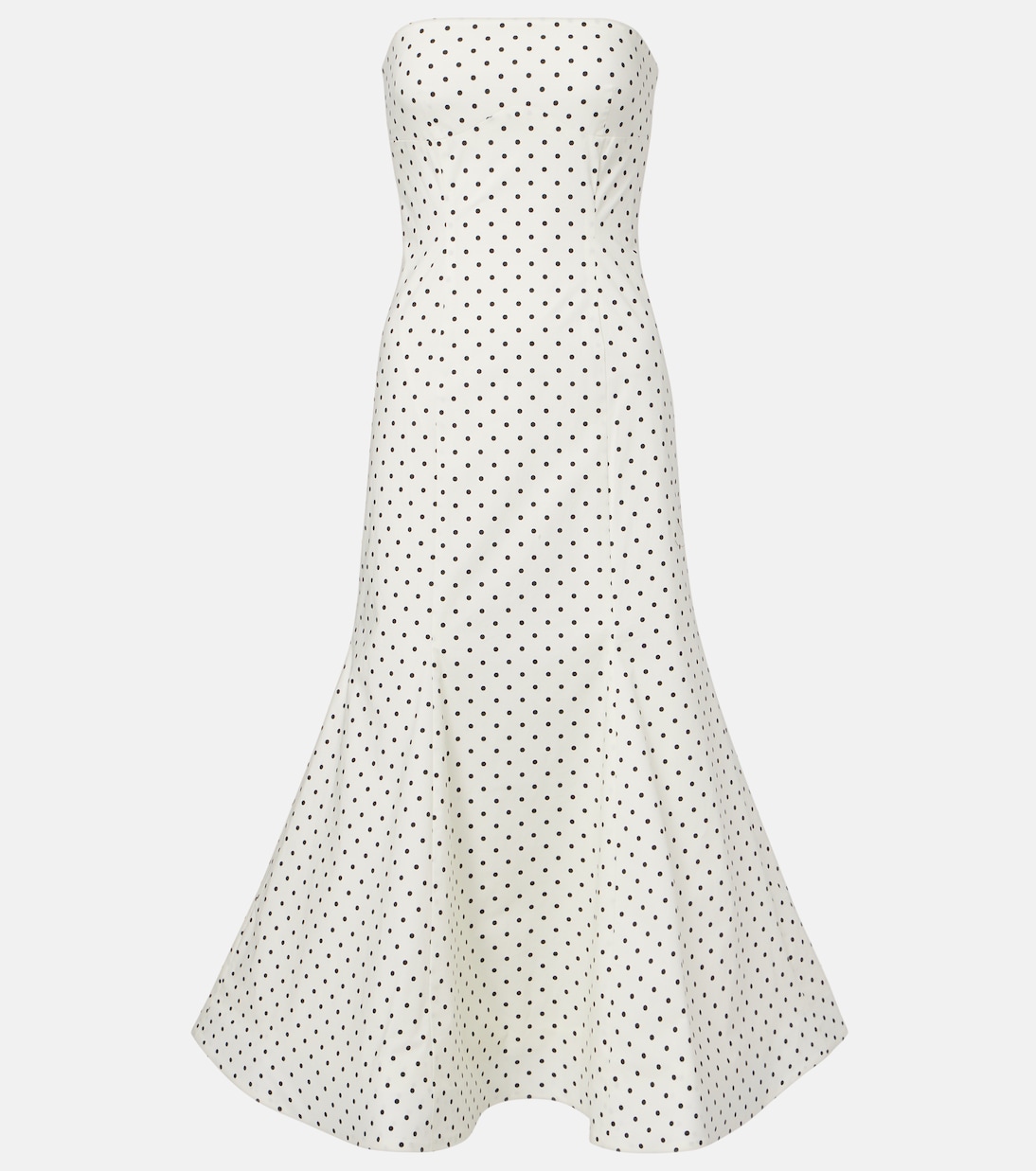 Amadelle Cotton-Blend Midi Dress