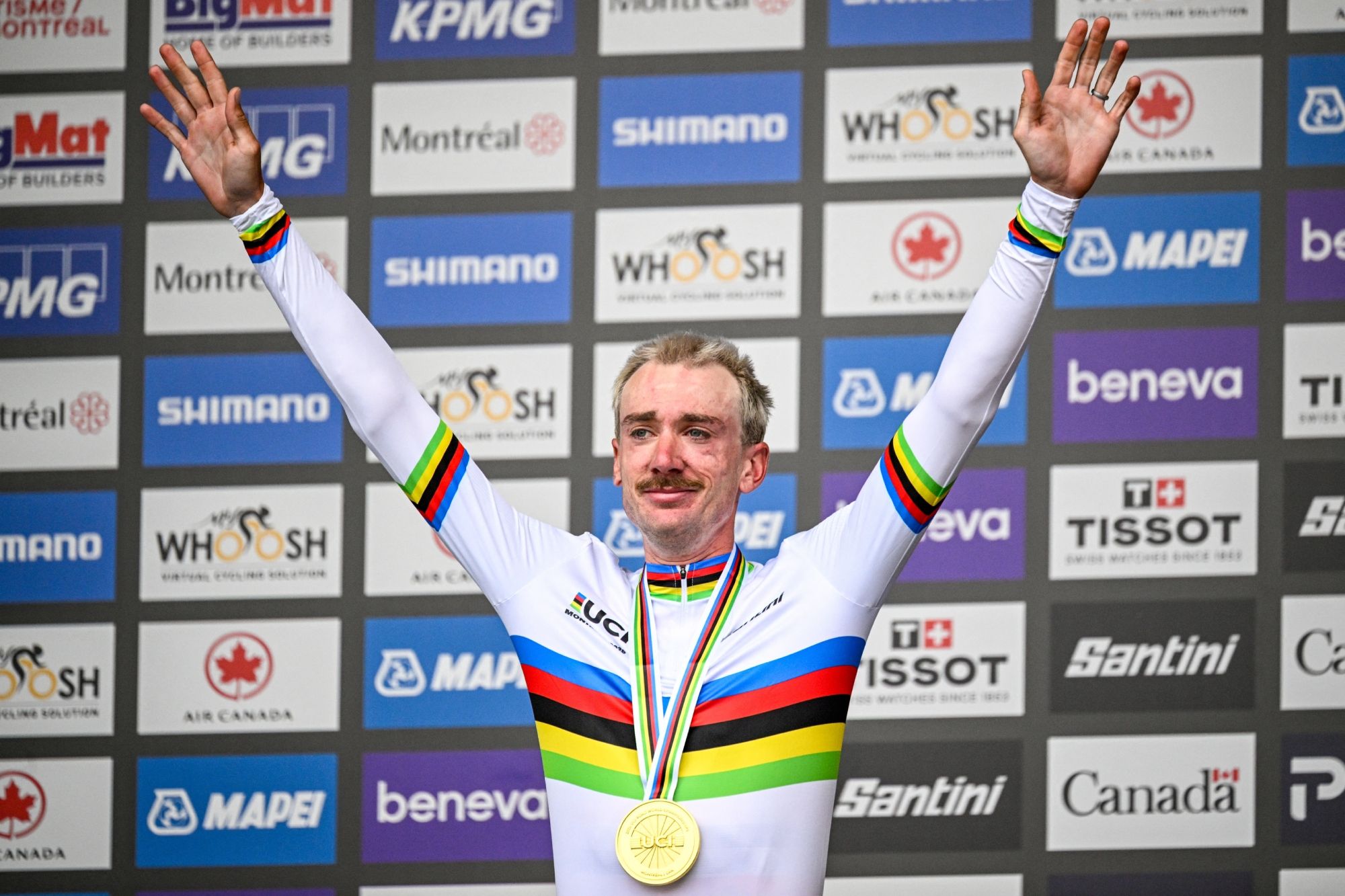 'Maybe Tadej will have to ride for me some days': Pogačar's trusted lieutenant takes his turn in rainbow