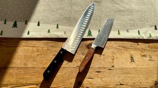 TOG Mini Bunka vs Mac chef's knife