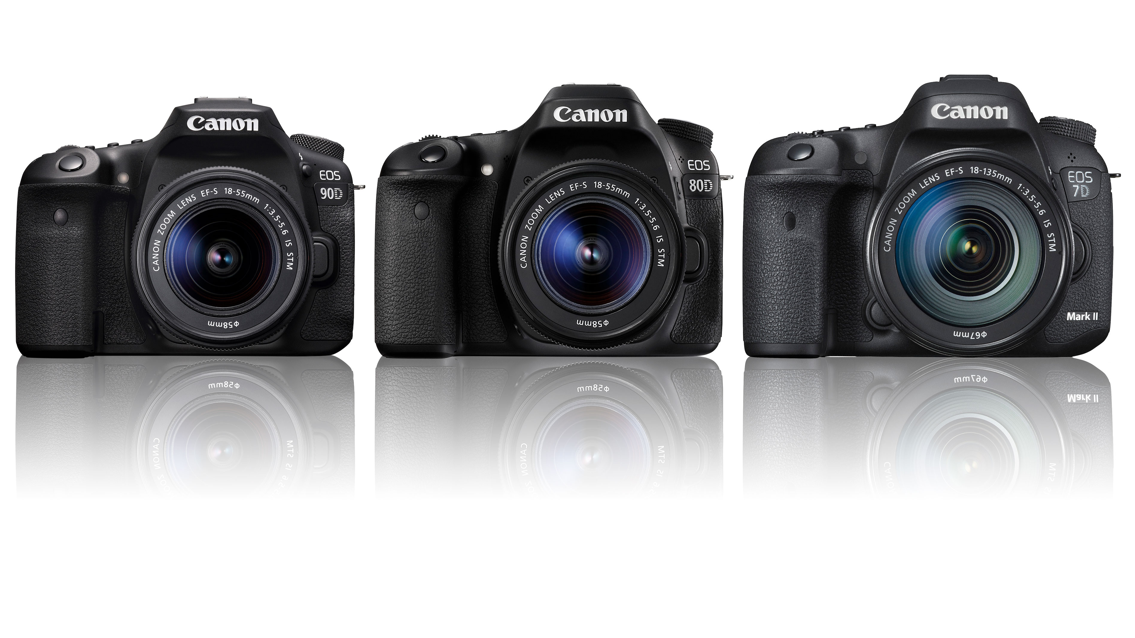 Canon EOS 90D vs EOS 80D vs EOS 7D Mark II: 12 key differences 