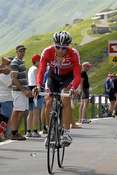 Norwegian time trial champion Edvald Boasson Hagen (High Road).