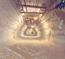 Camp Century trench