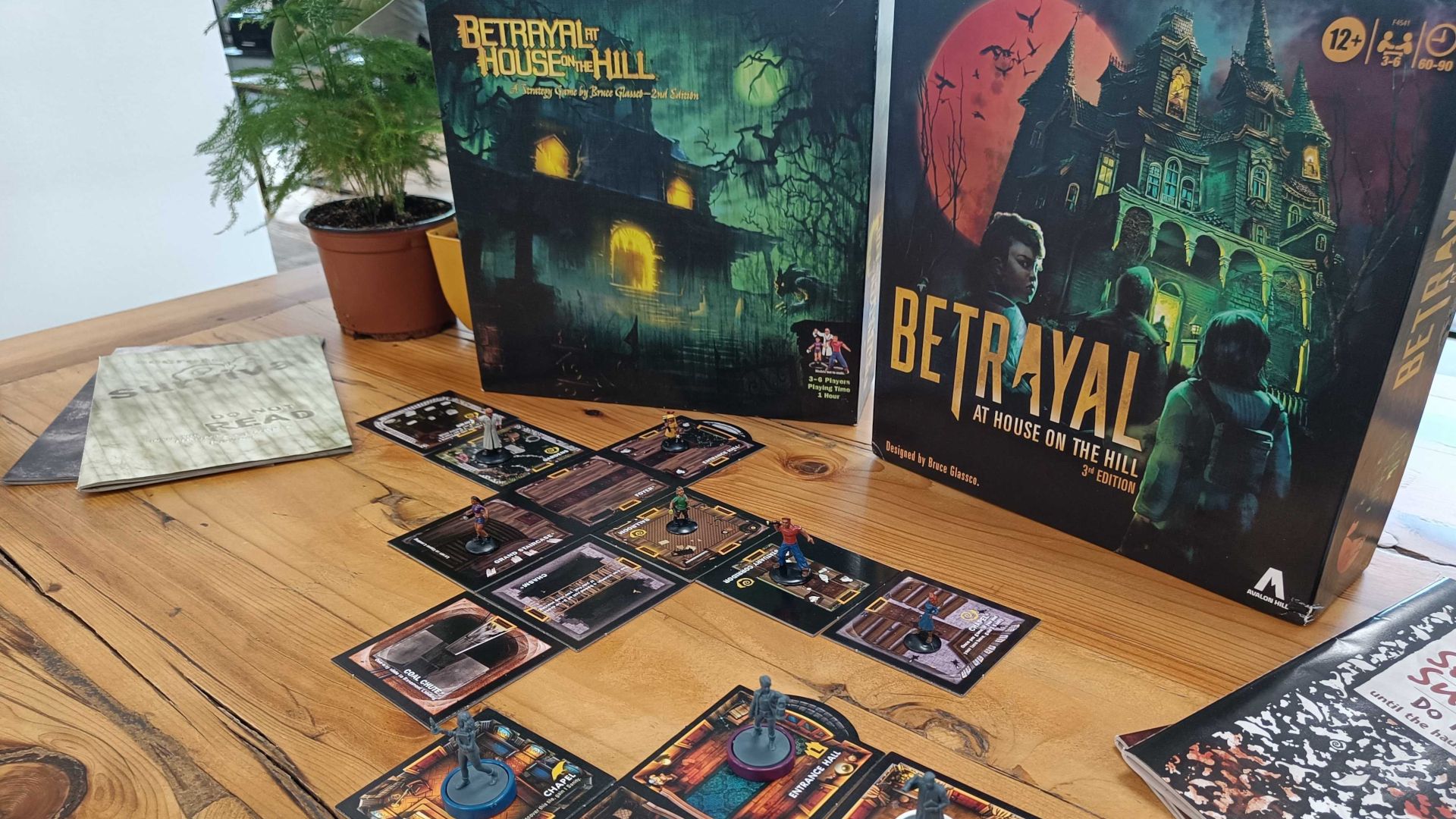 Betrayal at House on the Hill 3rd edition vs 2nd edition | GamesRadar+