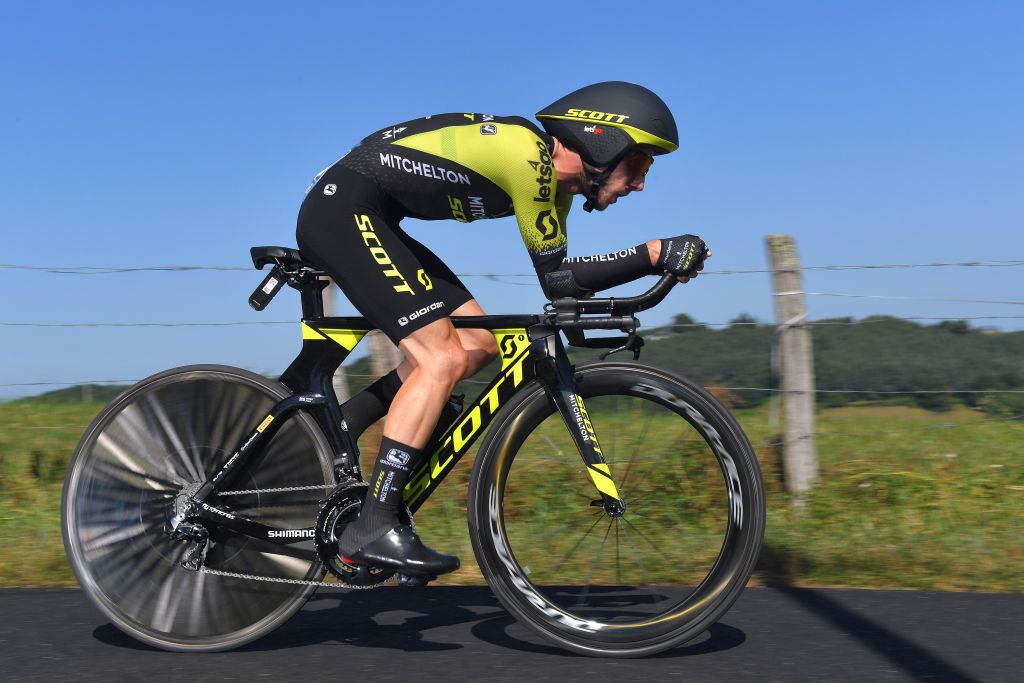 Adam Yates on stage 13 of the Tour de France
