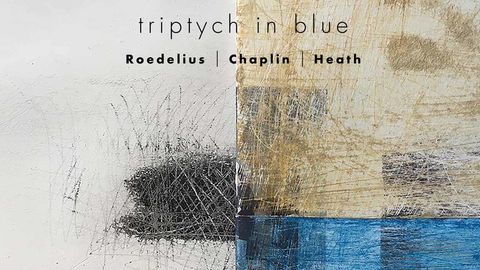 Roedelius, Chaplin and Heath - Triptych In Blue album artwork
