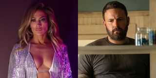 Ben Affleck in The Way Back and JLo in Hustlers