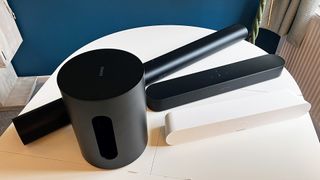 Sonos Sub Mini in living room